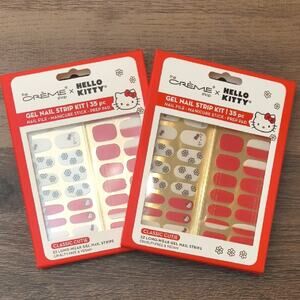The Creme Shop Hello Kitty Gel Nail Strip Kits, Set of 2, NWT